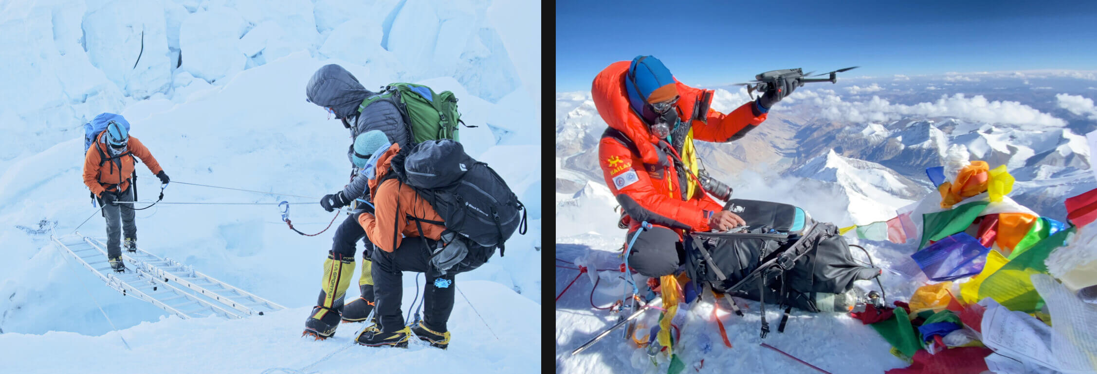 US DJI Mavic 3 Flew Above Everest Milled