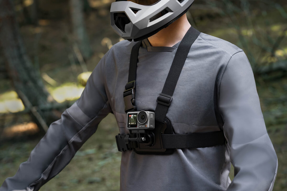 DJI Osmo Action 3 support pour ceinture pectorale - Foto Erhardt