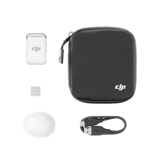 DJI Mic 2 Transmitter (Pearl White)